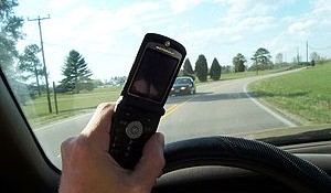 Smartphone distraction is a growing problem with people still using cell phones behind the wheel.