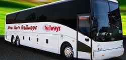 silver state trailways bus photo