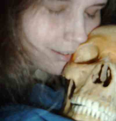 sicko swedish woman kisses skulls for sexual satisfaction