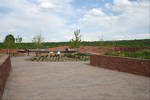 English: The Columbine Memorial in , USA.