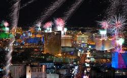 New Year's celebration in Las Vegas include incredible fireworks