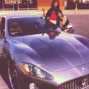 Kenny Clutch,posing with his Maserati,was killed in the deadly Las Vegas Strip Shooting