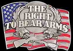 Las Vegas residents use guns to protect themselves because in the USA,w e have the right to bear arms.