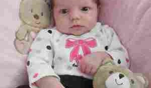 Baby Judy Lucille Haynes, a Las Vegas baby stricken with cancer is currently receiving treatment.