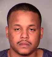 Ian Lloyd mug shot for his arrest for sex trafficking in Las Vegas.