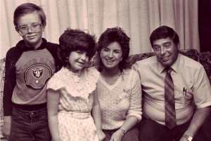 Rhodes Family photo. April Rhodes was found murdered in 1986 in Las Vegas.