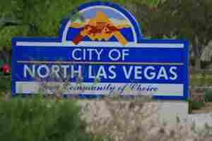 Photo of the City of North Las Vegas sign