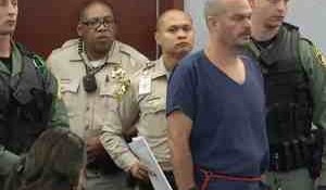 David Allen Brustsche of Las Vegas appears in court on Aug. 23, 2013.