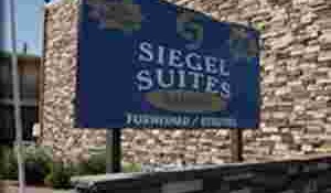 Siegel Suites Las Vegas located across from McDonald's on West Sahara Ave.