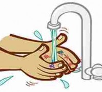 Handwashing, as depicted in this photo, can help prevent the spread of disease.